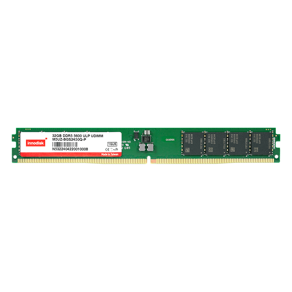DDR5 Wide Temp. ECC UDIMM VLP