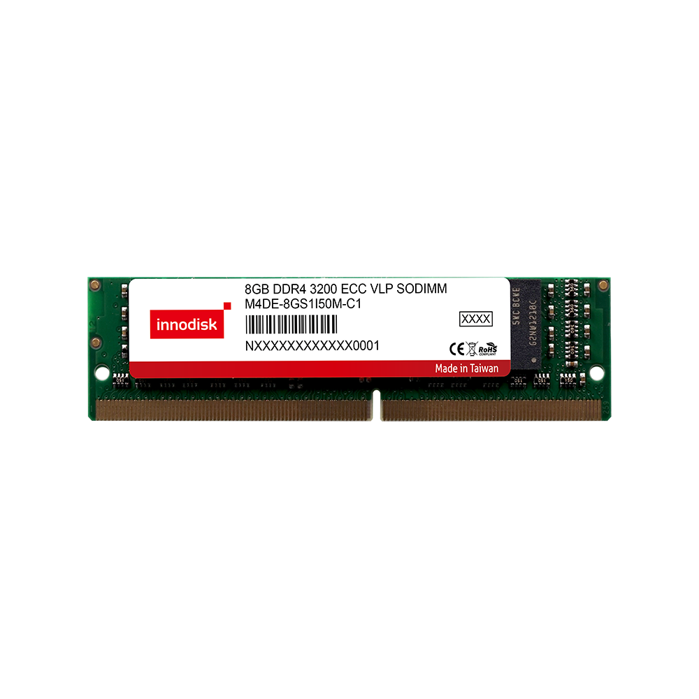 DDR4 Wide Temp. ECC SODIMM VLP